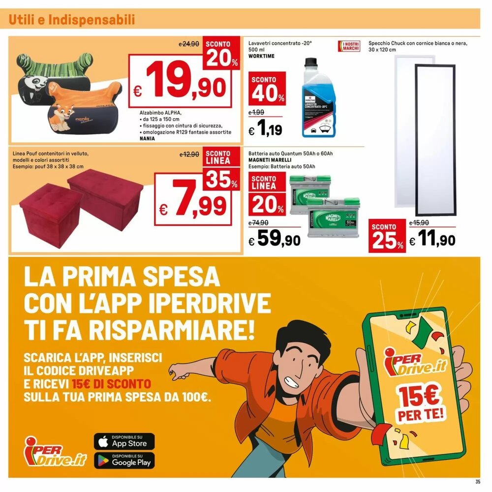 Volantino promozionale Iper La Grande  valide dal 16/01/2026 - Pagina 35.