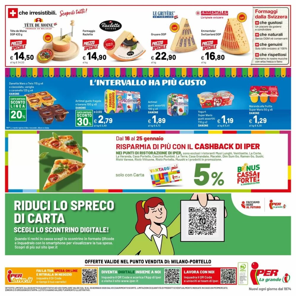 Volantino promozionale Iper La Grande  valide dal 16/01/2026 - Pagina 40.