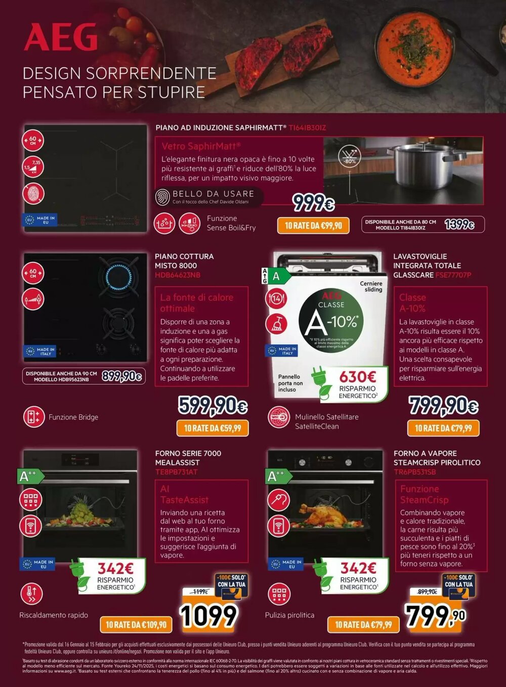 Volantino promozionale Unieuro  valide dal 16/01/2026 - Pagina 7.