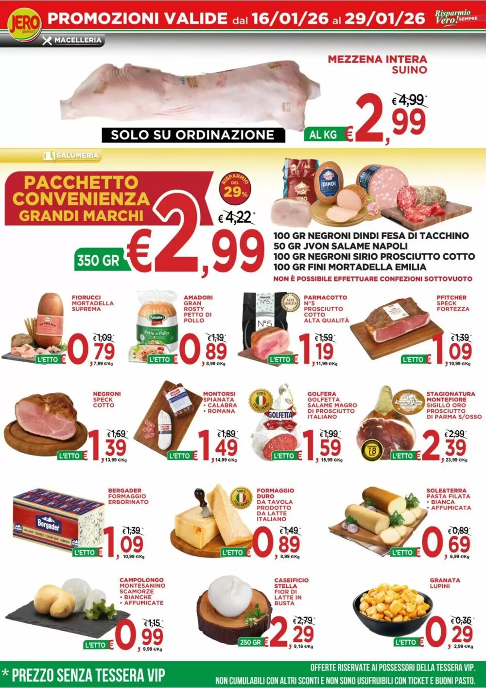 Volantino promozionale Jero Market  valide dal 16/01/2026 - Pagina 4.