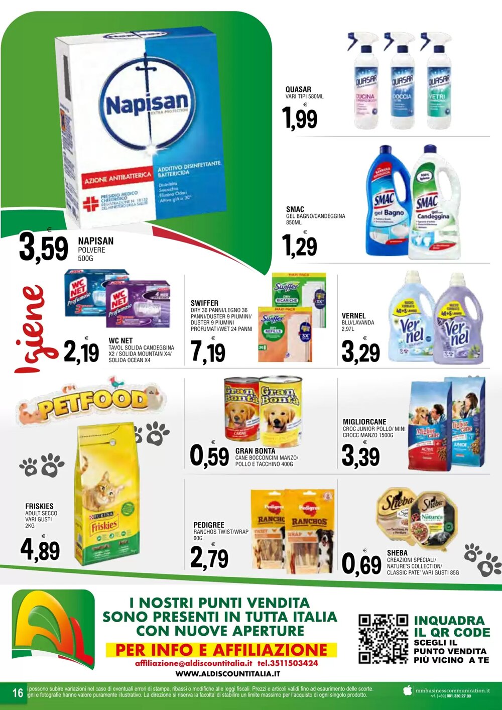 Volantino promozionale Al Discount  valide dal 16/01/2026 - Pagina 16.