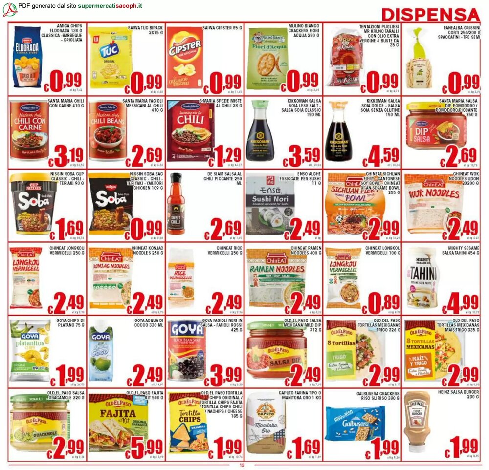 Volantino promozionale Sacoph  valide dal 16/01/2026 - Pagina 15.