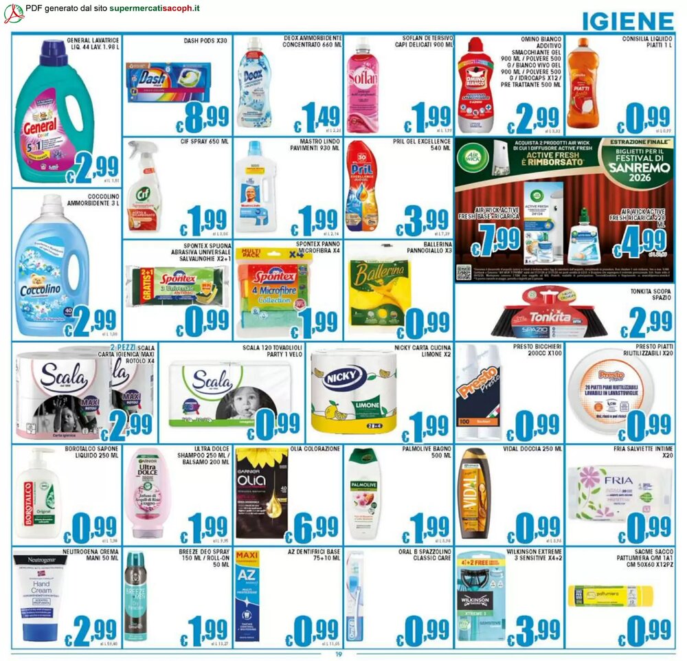 Volantino promozionale Sacoph  valide dal 16/01/2026 - Pagina 19.