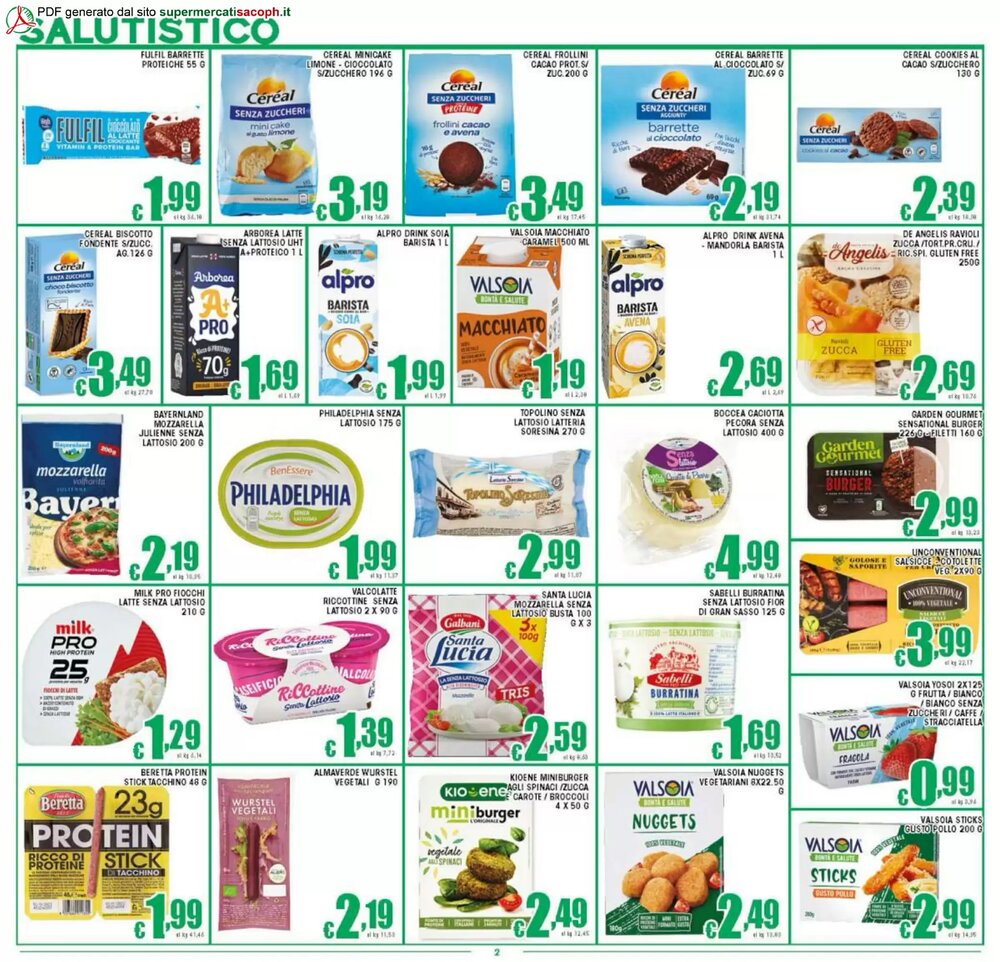 Volantino promozionale Sacoph  valide dal 16/01/2026 - Pagina 2.