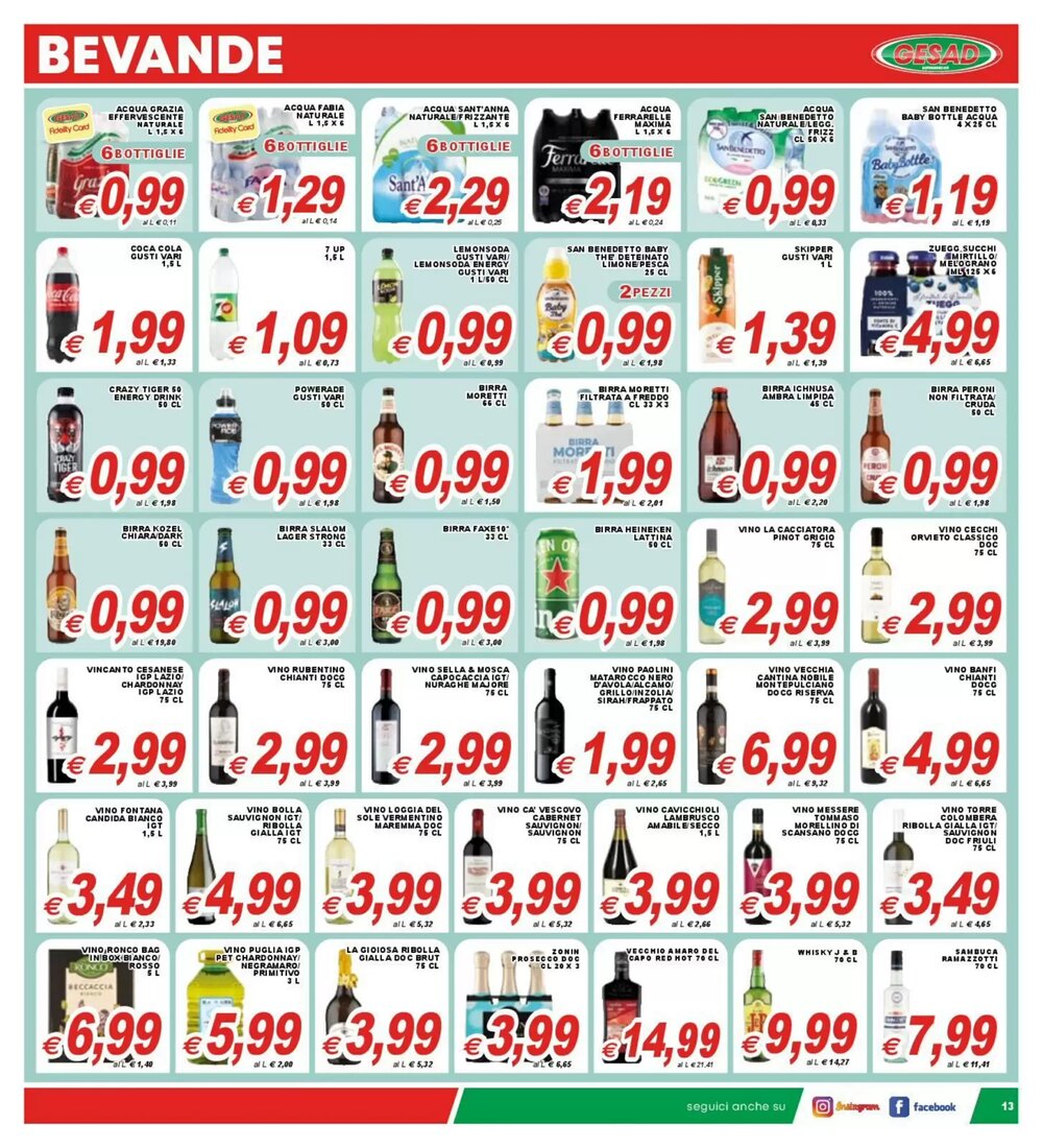 Volantino promozionale Gesad Supermercati  valide dal 16/01/2026 - Pagina 13.