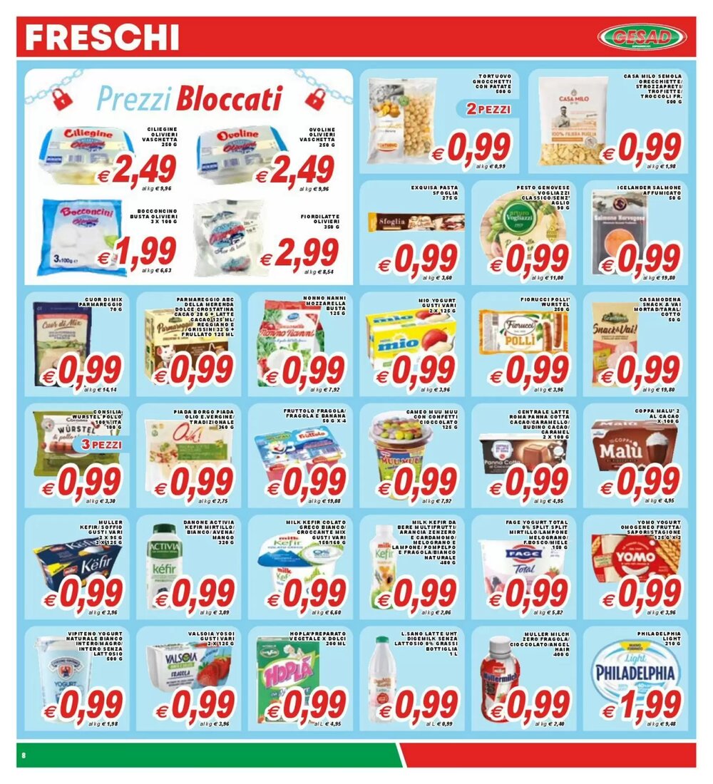 Volantino promozionale Gesad Supermercati  valide dal 16/01/2026 - Pagina 8.
