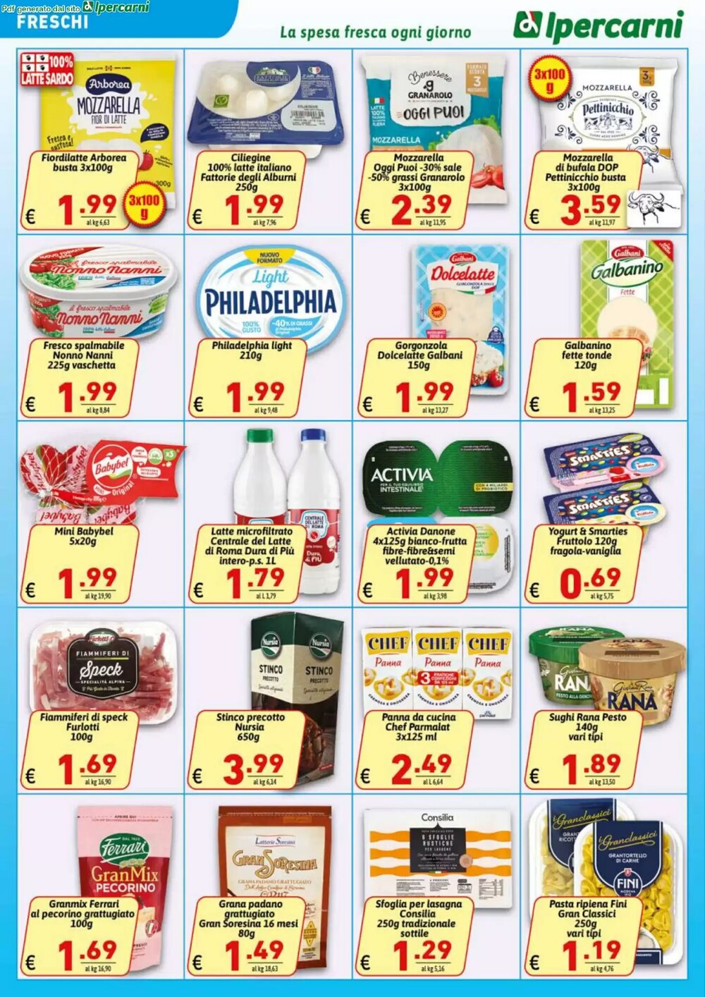 Volantino promozionale Ipercarni  valide dal 16/01/2026 - Pagina 10.
