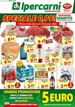 Volantino promozionale Ipercarni  valide dal 16/01/2026 - Pagina 1.