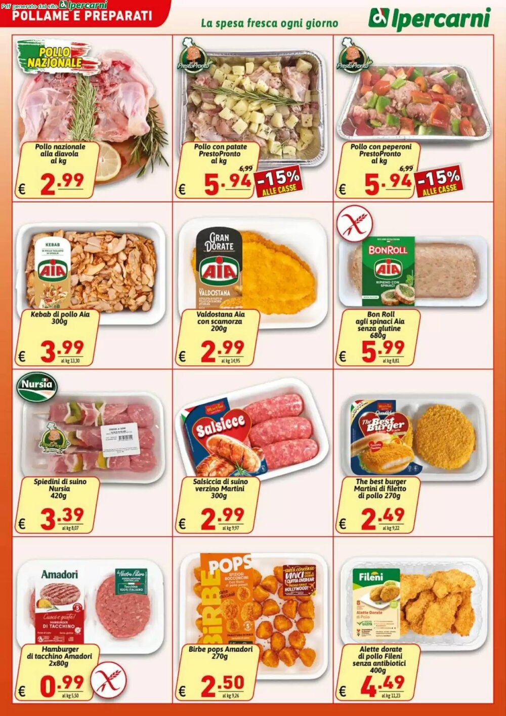 Volantino promozionale Ipercarni  valide dal 16/01/2026 - Pagina 4.