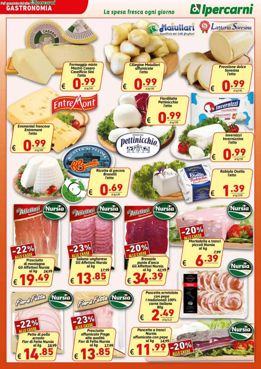 Volantino promozionale Ipercarni  valide dal 16/01/2026 - Pagina 6.