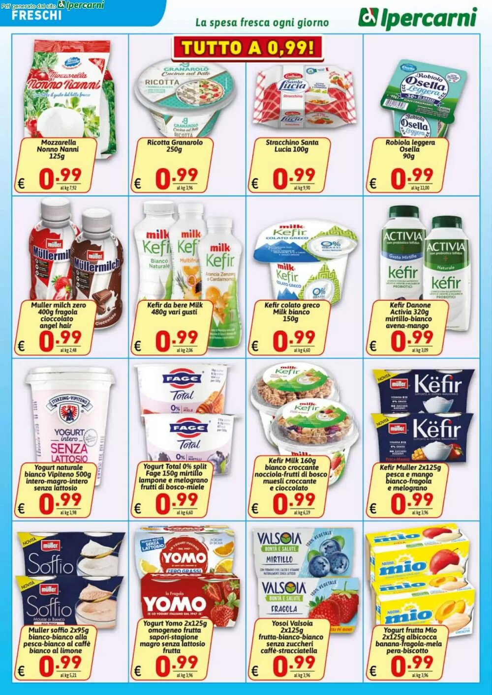 Volantino promozionale Ipercarni  valide dal 16/01/2026 - Pagina 8.