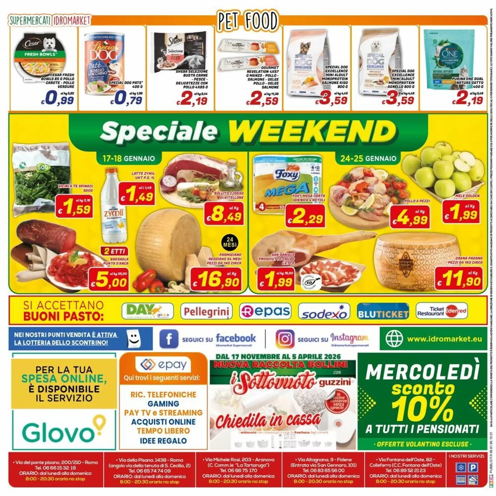 Volantino promozionale Idromarket  valide dal 16/01/2026 - Pagina 16.