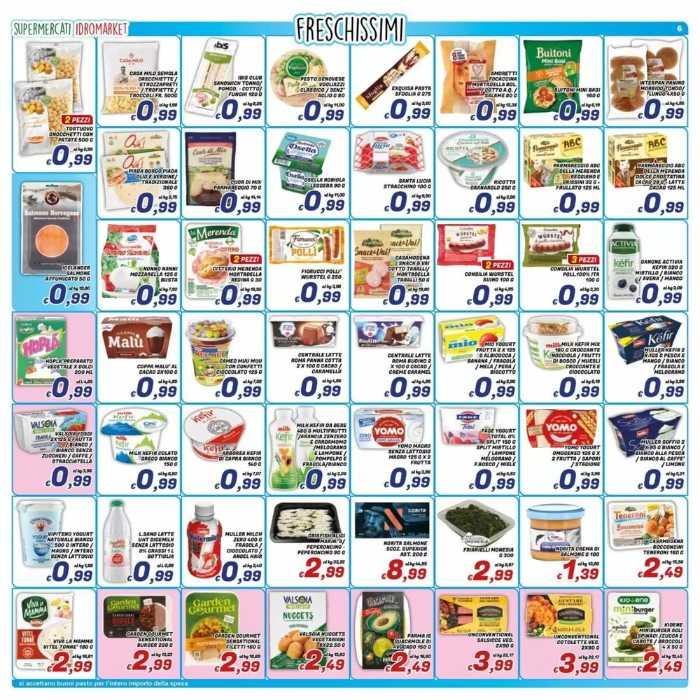 Volantino promozionale Idromarket  valide dal 16/01/2026 - Pagina 6.