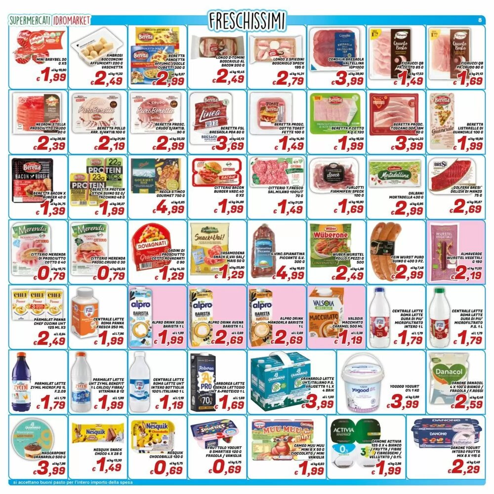 Volantino promozionale Idromarket  valide dal 16/01/2026 - Pagina 8.