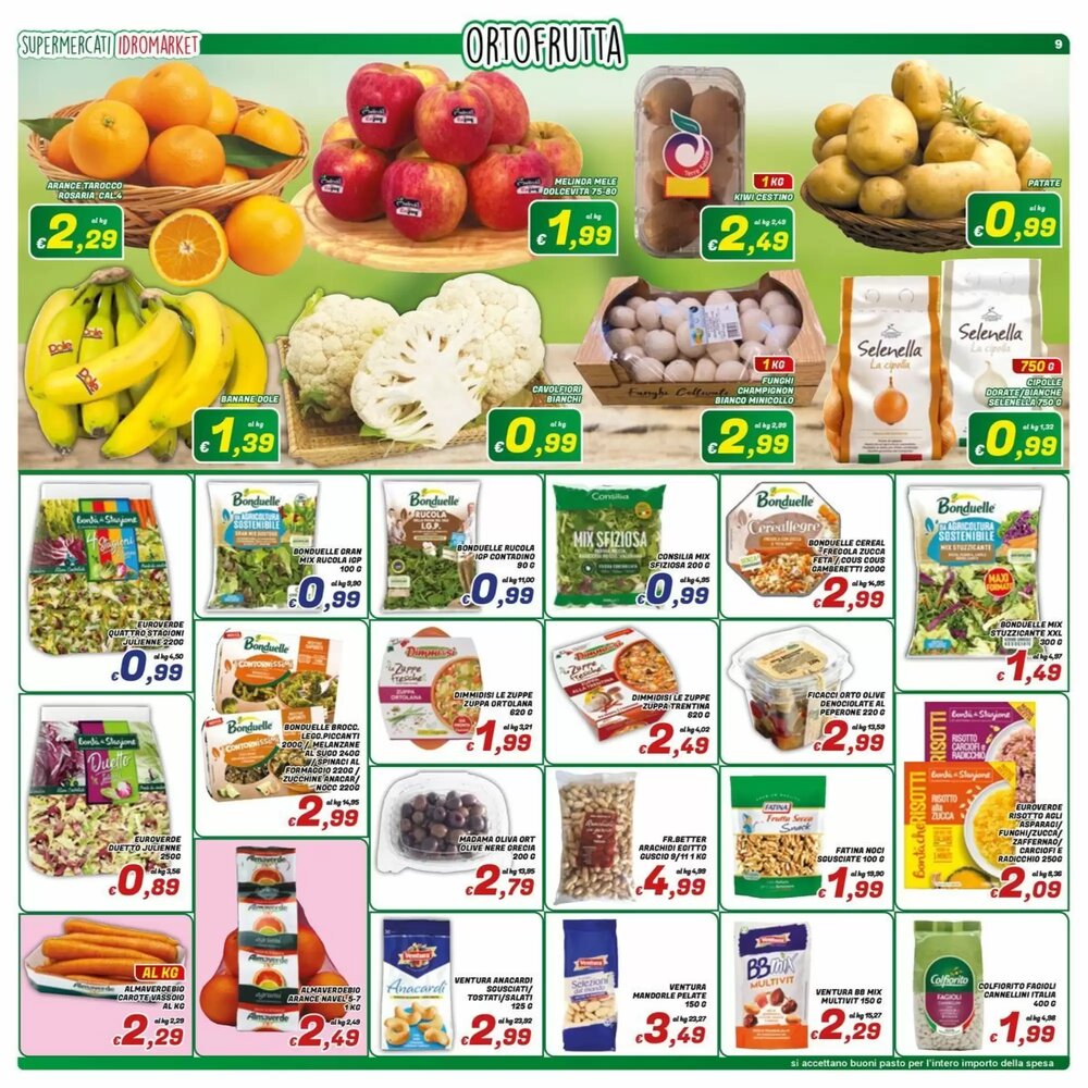 Volantino promozionale Idromarket  valide dal 16/01/2026 - Pagina 9.