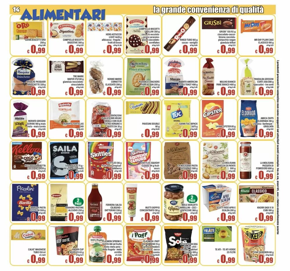 Volantino promozionale Top Supermercati  valide dal 16/01/2026 - Pagina 14.