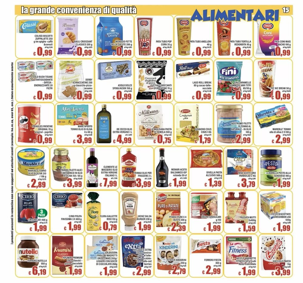 Volantino promozionale Top Supermercati  valide dal 16/01/2026 - Pagina 15.