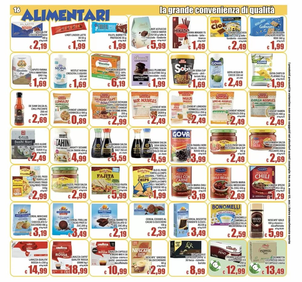 Volantino promozionale Top Supermercati  valide dal 16/01/2026 - Pagina 16.