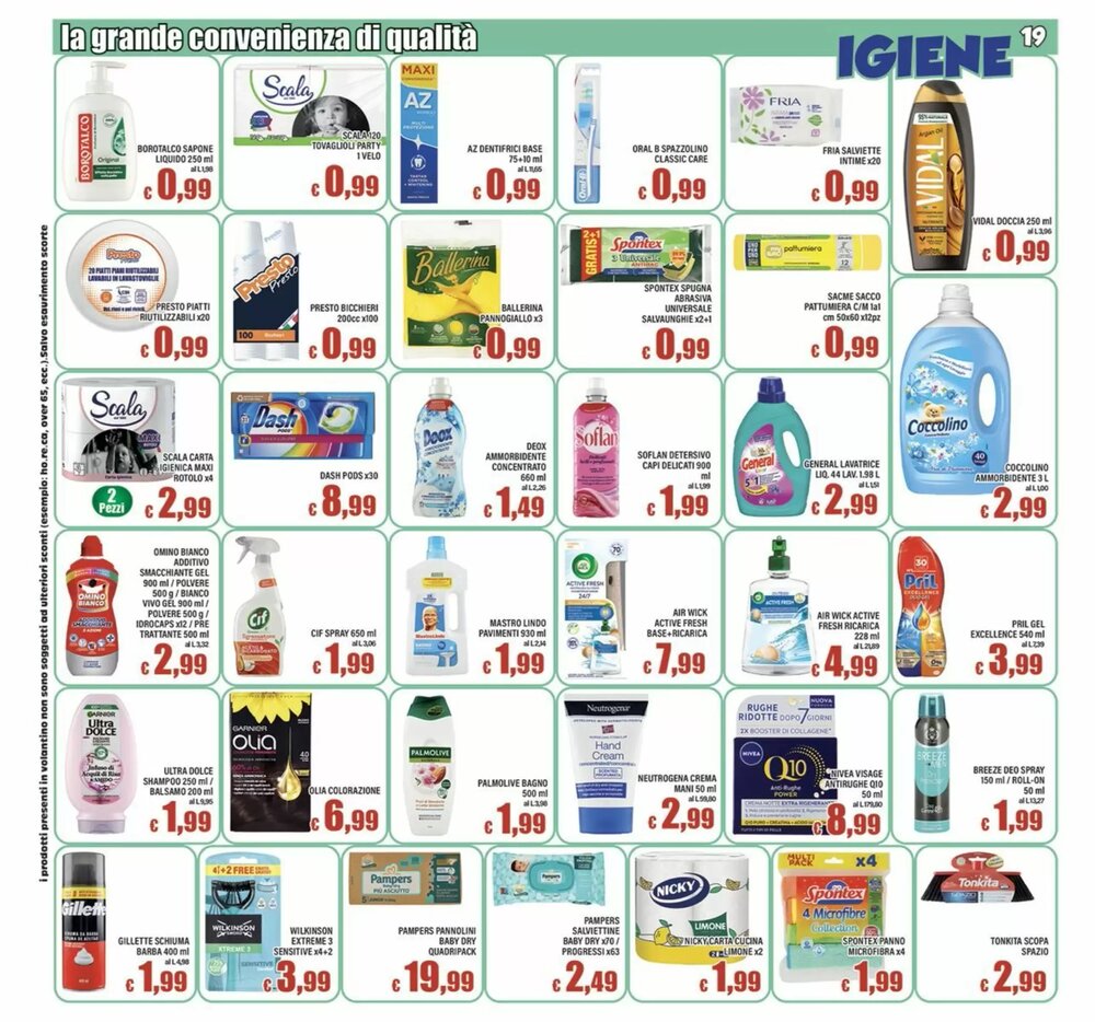 Volantino promozionale Top Supermercati  valide dal 16/01/2026 - Pagina 19.