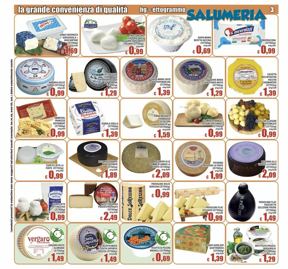 Volantino promozionale Top Supermercati  valide dal 16/01/2026 - Pagina 3.