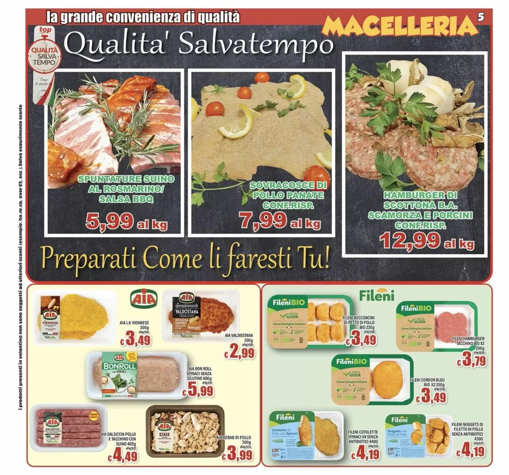 Volantino promozionale Top Supermercati  valide dal 16/01/2026 - Pagina 5.