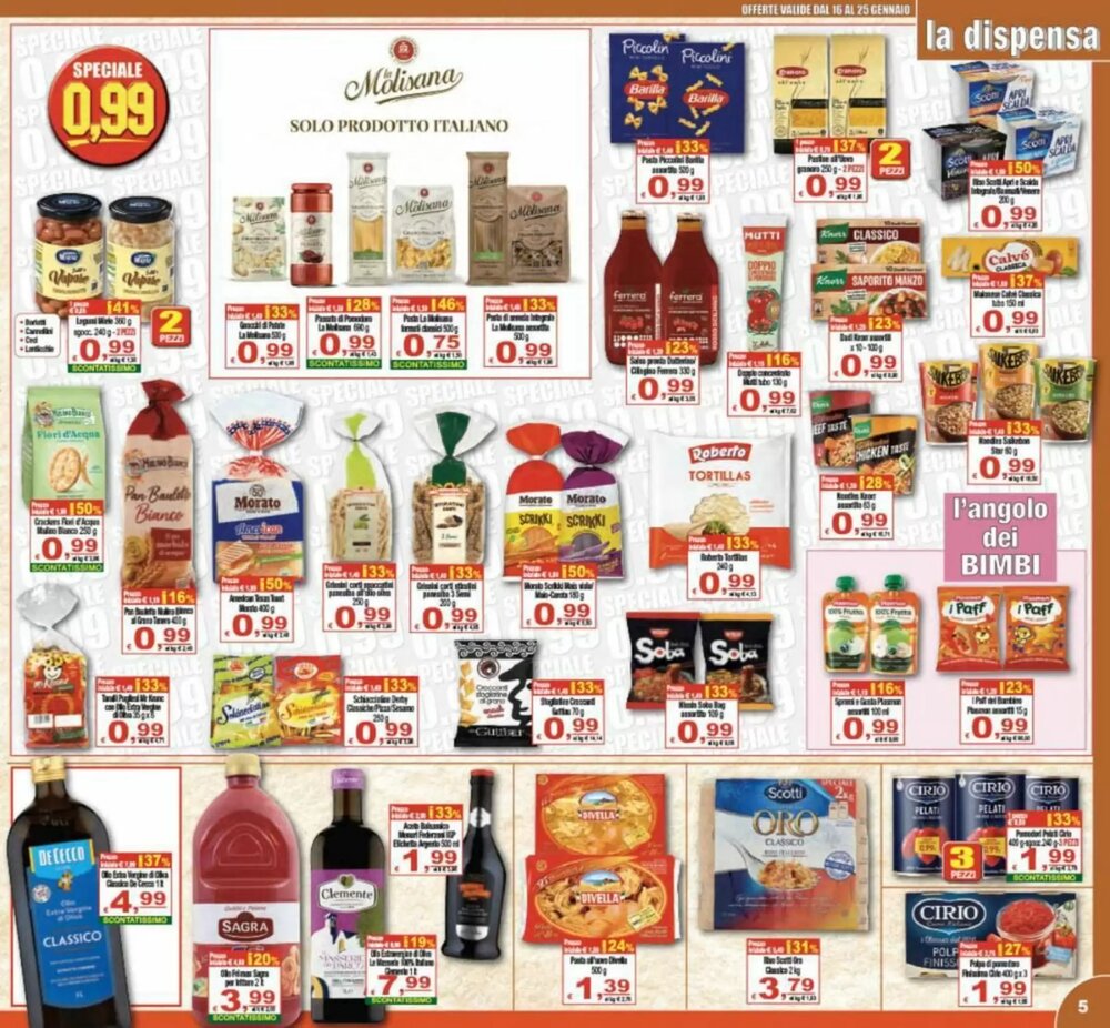 Volantino promozionale CTS Supermercati  valide dal 16/01/2026 - Pagina 5.