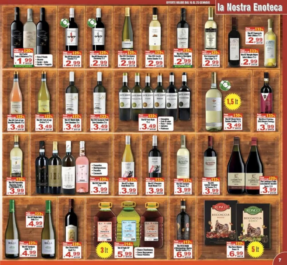 Volantino promozionale CTS Supermercati  valide dal 16/01/2026 - Pagina 7.