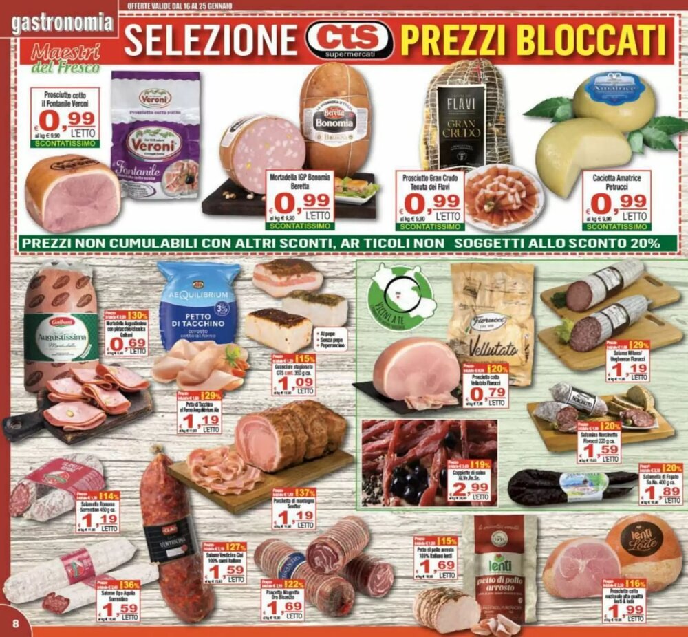 Volantino promozionale CTS Supermercati  valide dal 16/01/2026 - Pagina 8.