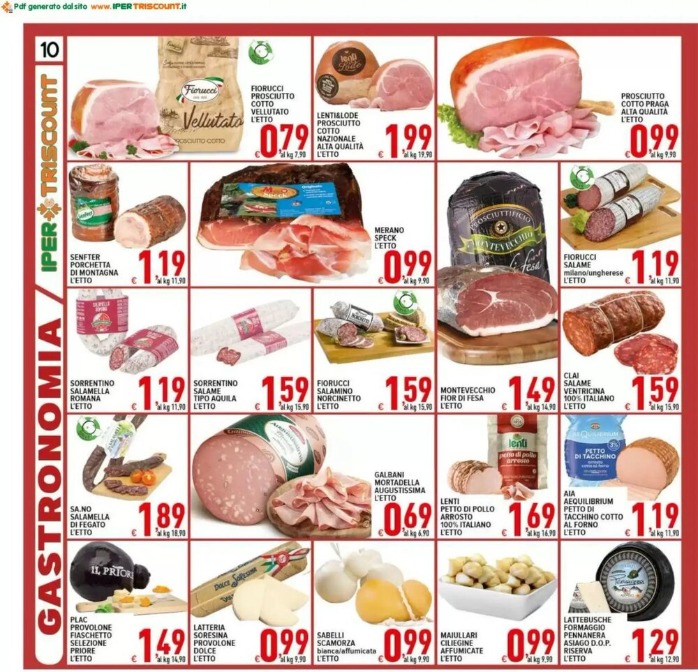 Volantino promozionale Iper Triscount  valide dal 16/01/2026 - Pagina 10.