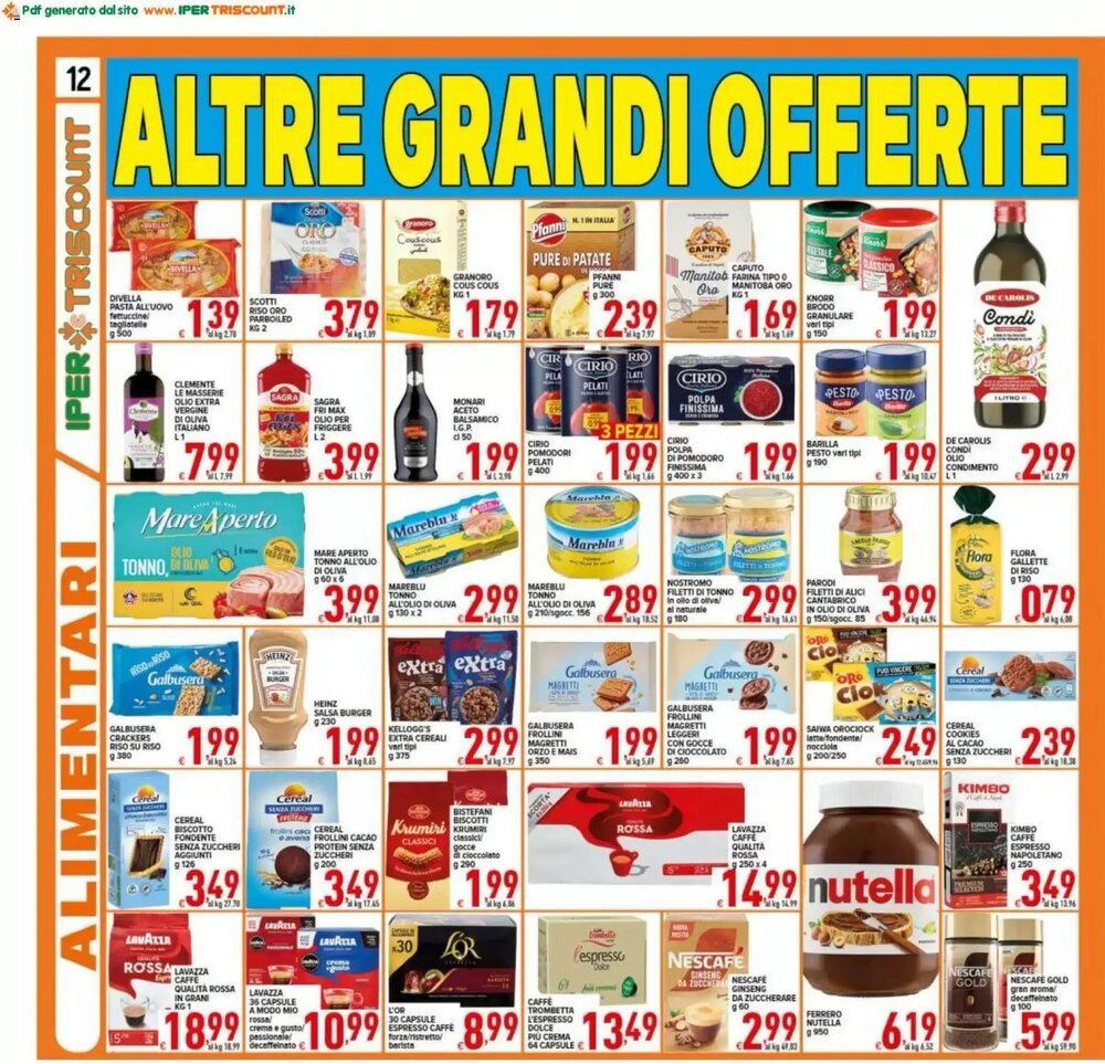 Volantino promozionale Iper Triscount  valide dal 16/01/2026 - Pagina 12.