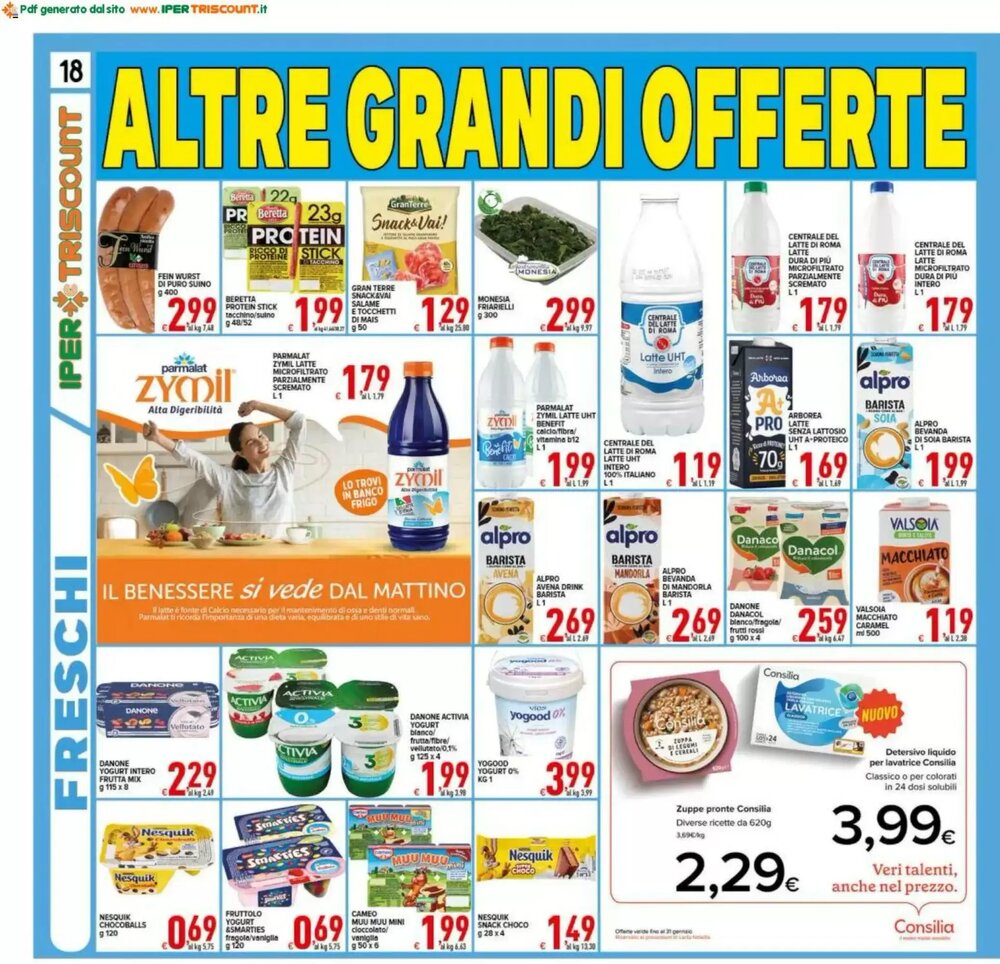 Volantino promozionale Iper Triscount  valide dal 16/01/2026 - Pagina 18.