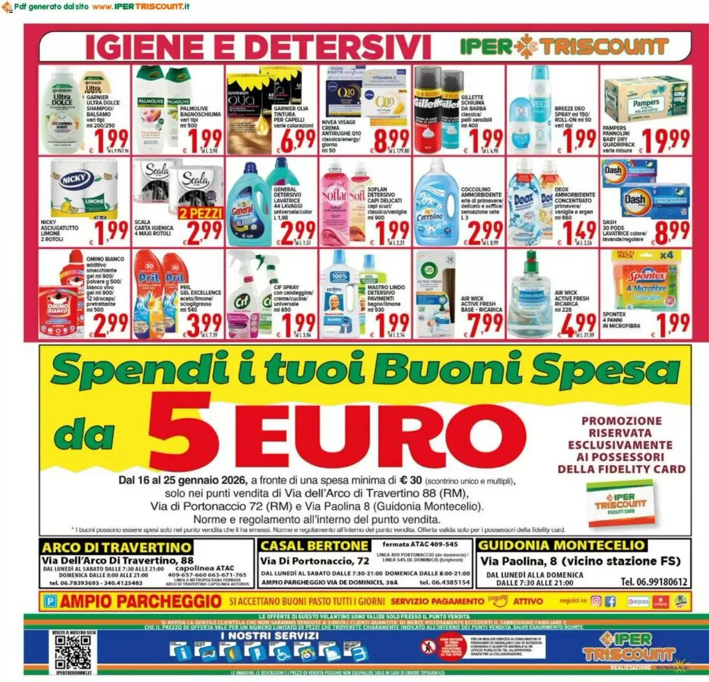 Volantino promozionale Iper Triscount  valide dal 16/01/2026 - Pagina 20.