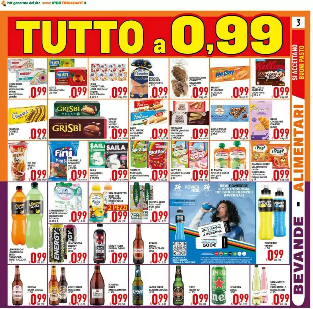 Volantino promozionale Iper Triscount  valide dal 16/01/2026 - Pagina 3.