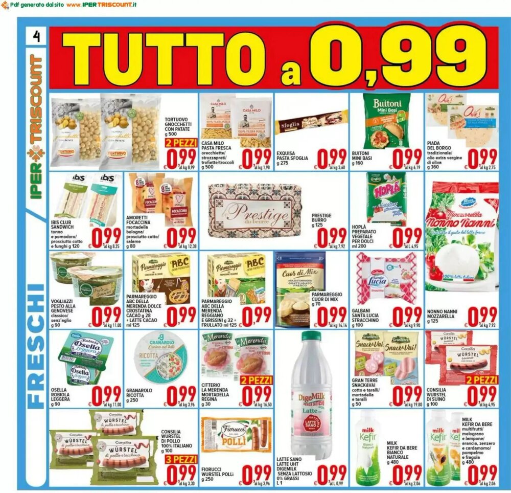 Volantino promozionale Iper Triscount  valide dal 16/01/2026 - Pagina 4.