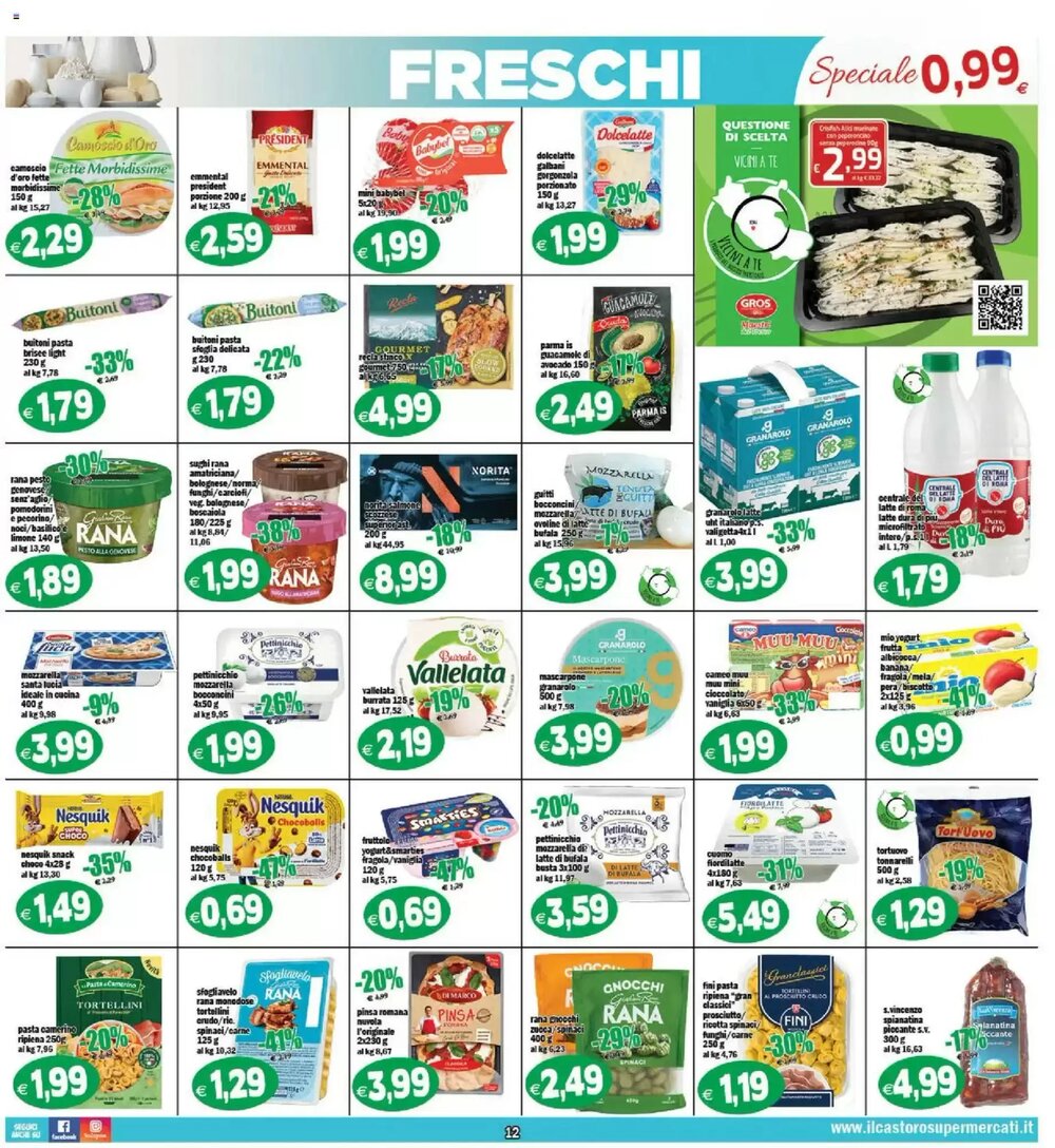 Volantino promozionale Il Castoro Supermercati  valide dal 16/01/2026 - Pagina 12.