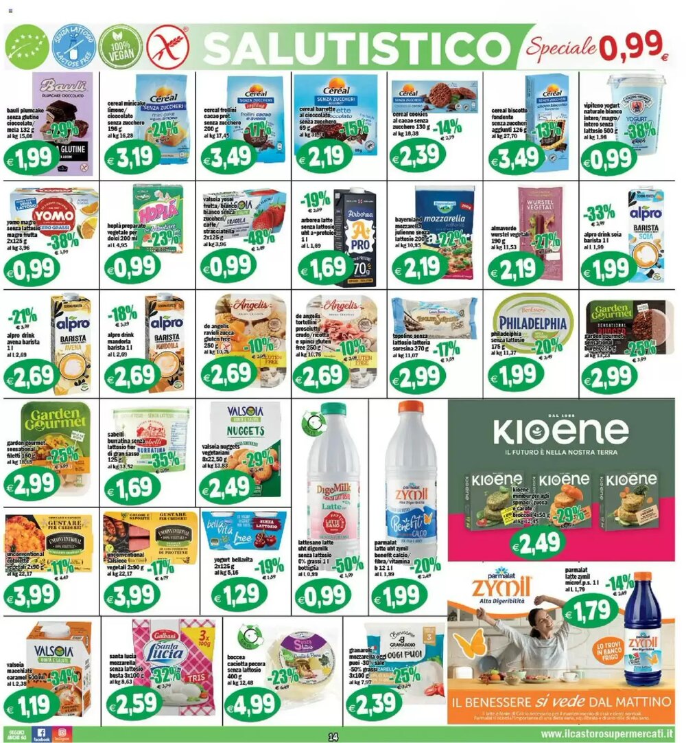 Volantino promozionale Il Castoro Supermercati  valide dal 16/01/2026 - Pagina 14.