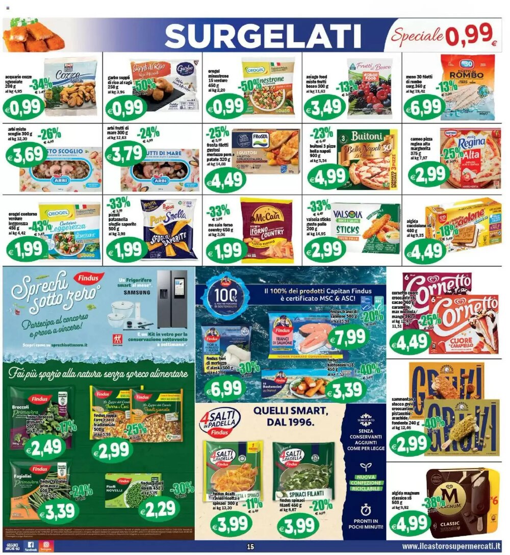 Volantino promozionale Il Castoro Supermercati  valide dal 16/01/2026 - Pagina 15.