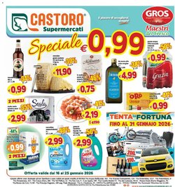Volantino promozionale Il Castoro Supermercati  valide dal 16/01/2026 - Pagina 1.