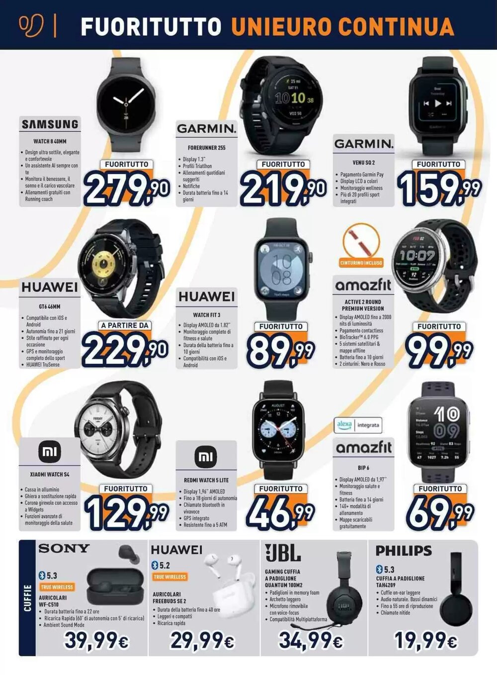 Volantino promozionale Unieuro  valide dal 16/01/2026 - Pagina 10.