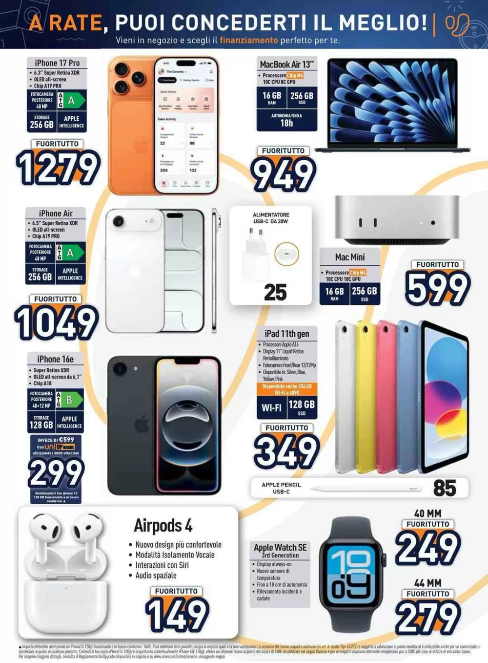 Volantino promozionale Unieuro  valide dal 16/01/2026 - Pagina 11.