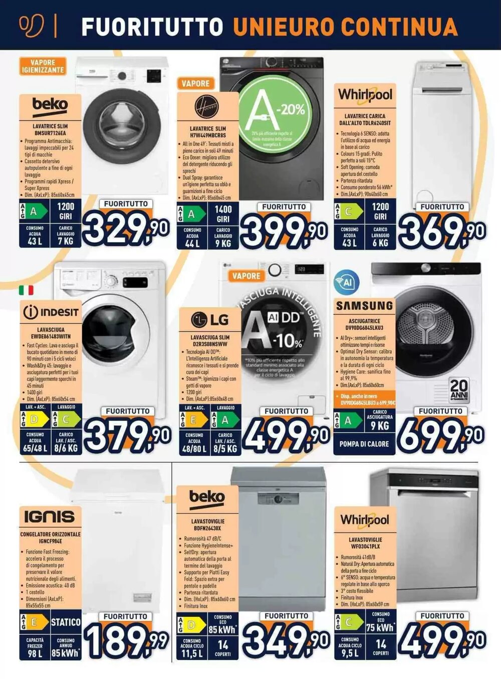 Volantino promozionale Unieuro  valide dal 16/01/2026 - Pagina 24.