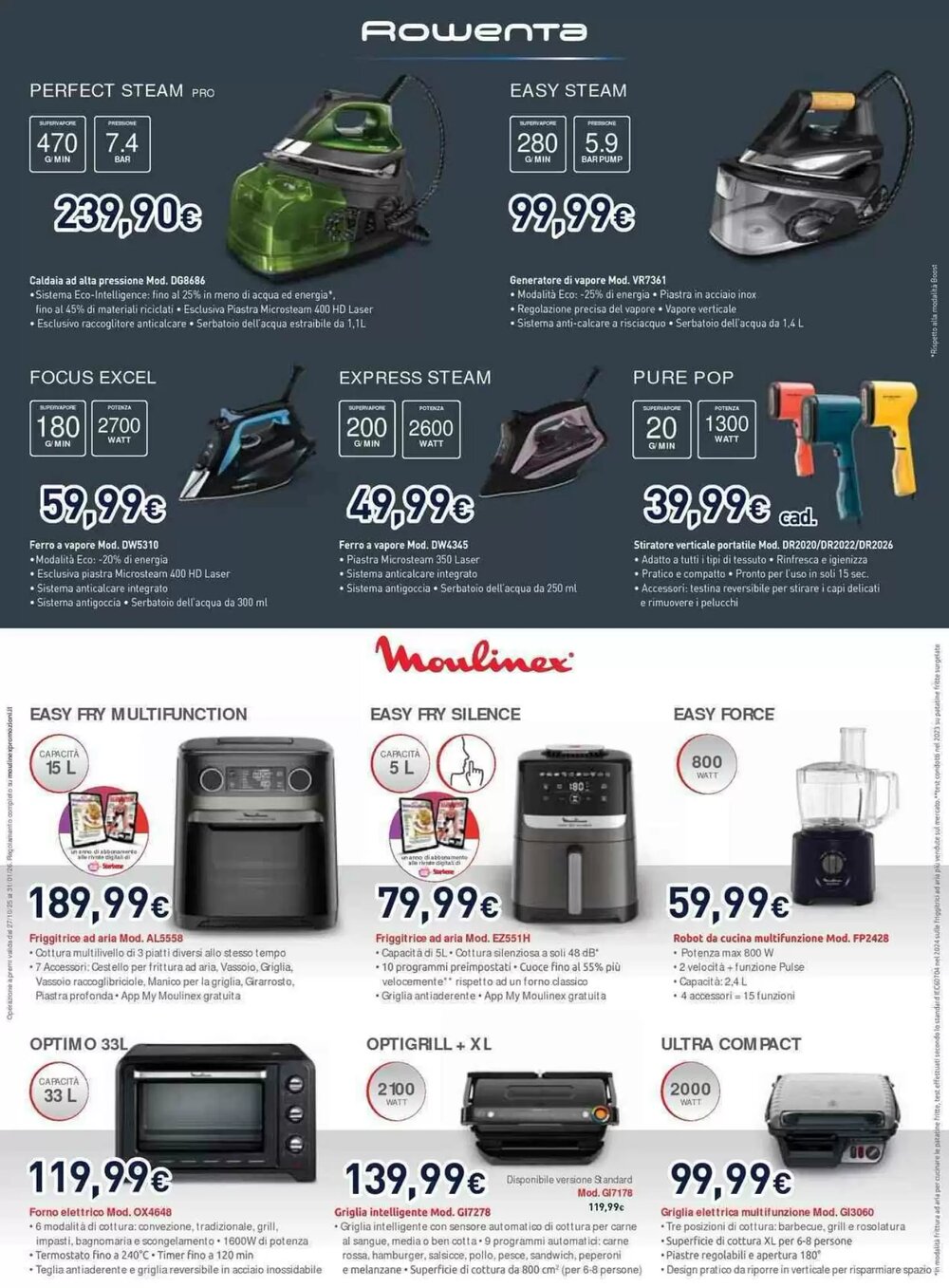 Volantino promozionale Unieuro  valide dal 16/01/2026 - Pagina 42.