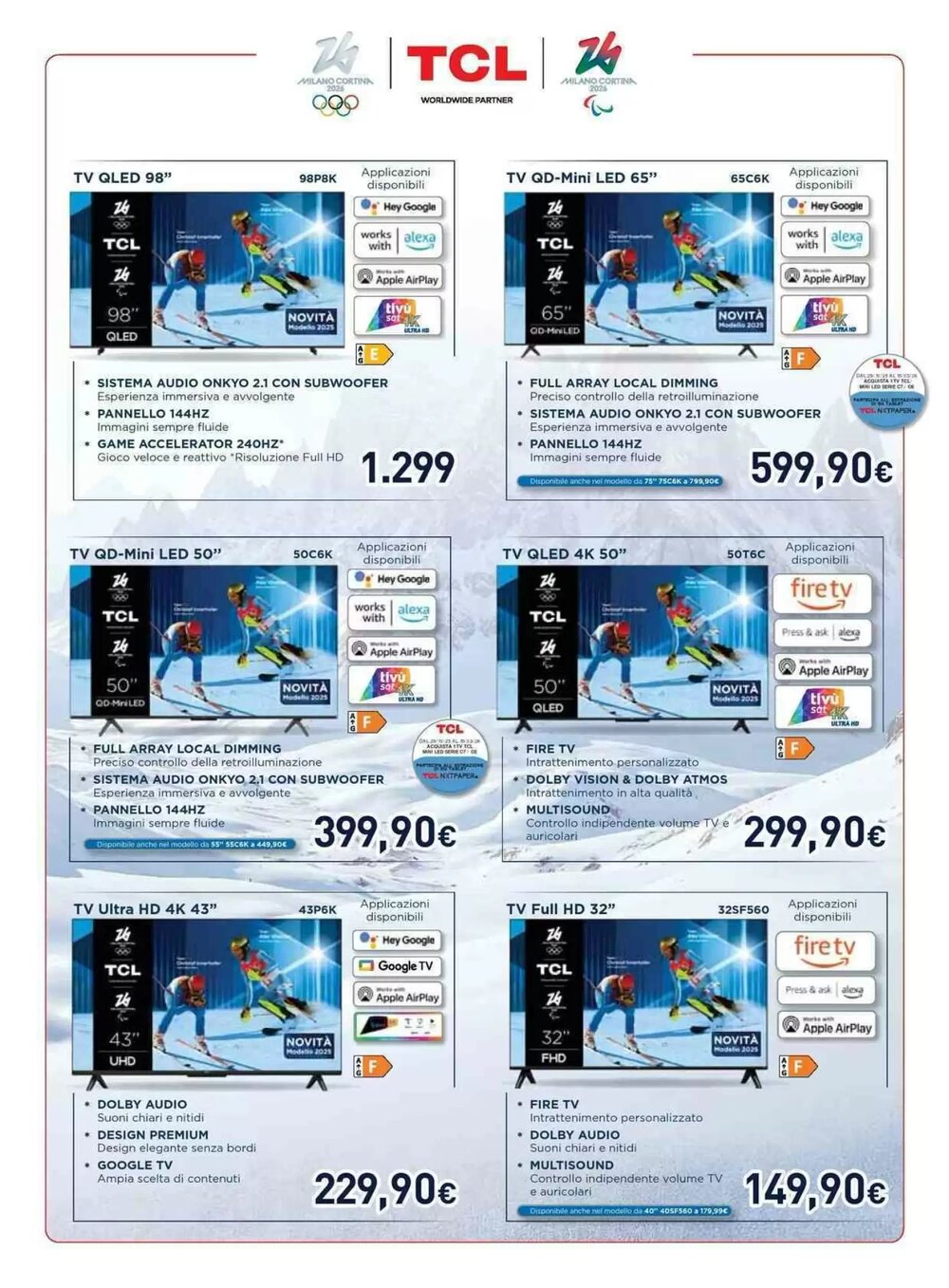 Volantino promozionale Unieuro  valide dal 16/01/2026 - Pagina 6.