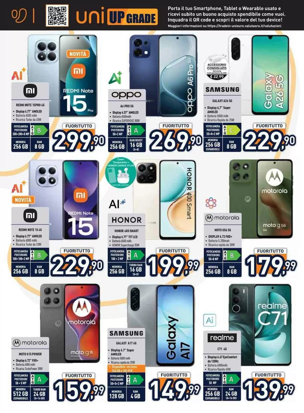 Volantino promozionale Unieuro  valide dal 16/01/2026 - Pagina 8.