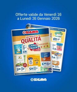 Volantino promozionale Sigma  valide dal 16/01/2026 - Pagina 1.