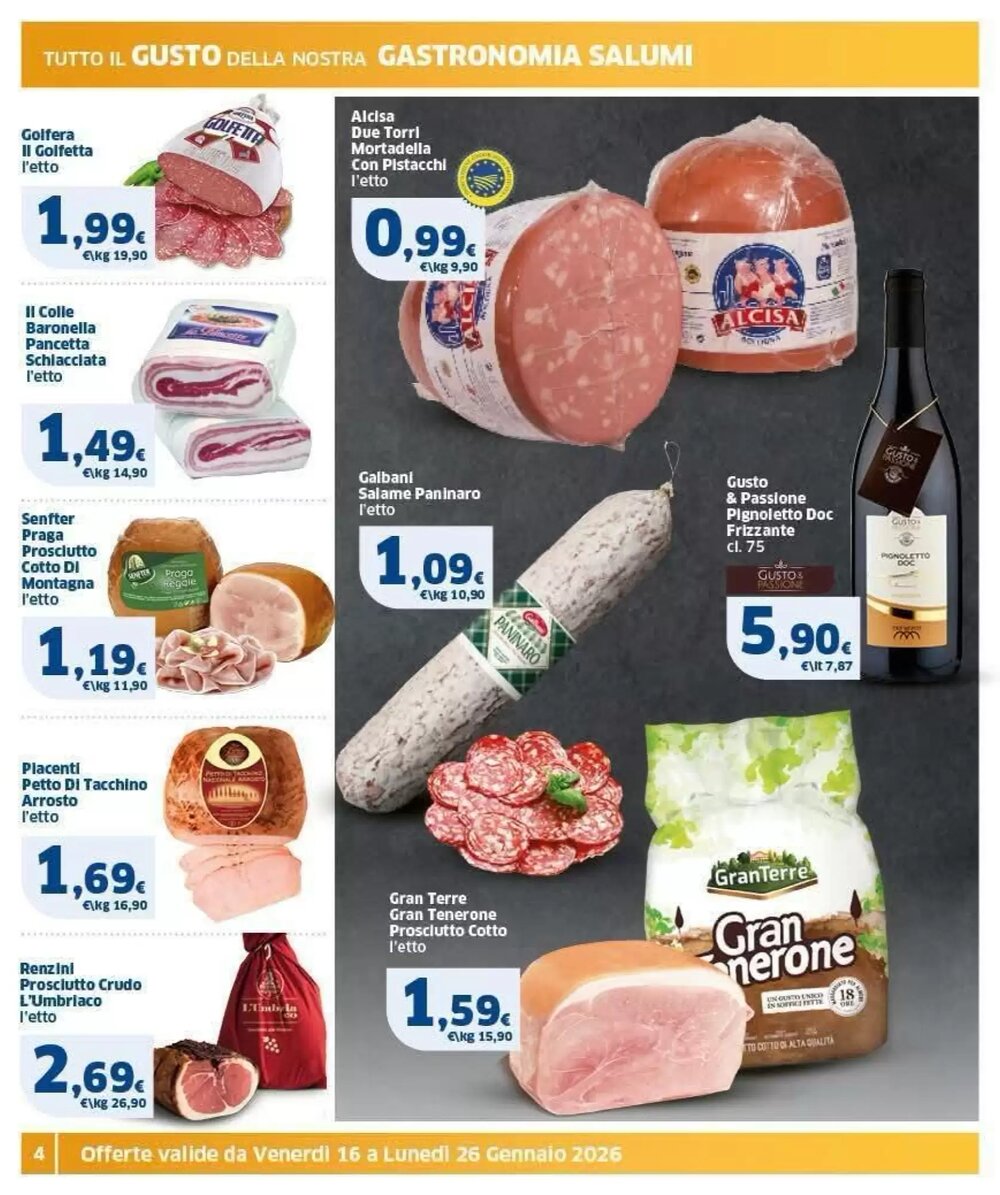 Volantino promozionale Sigma  valide dal 16/01/2026 - Pagina 4.
