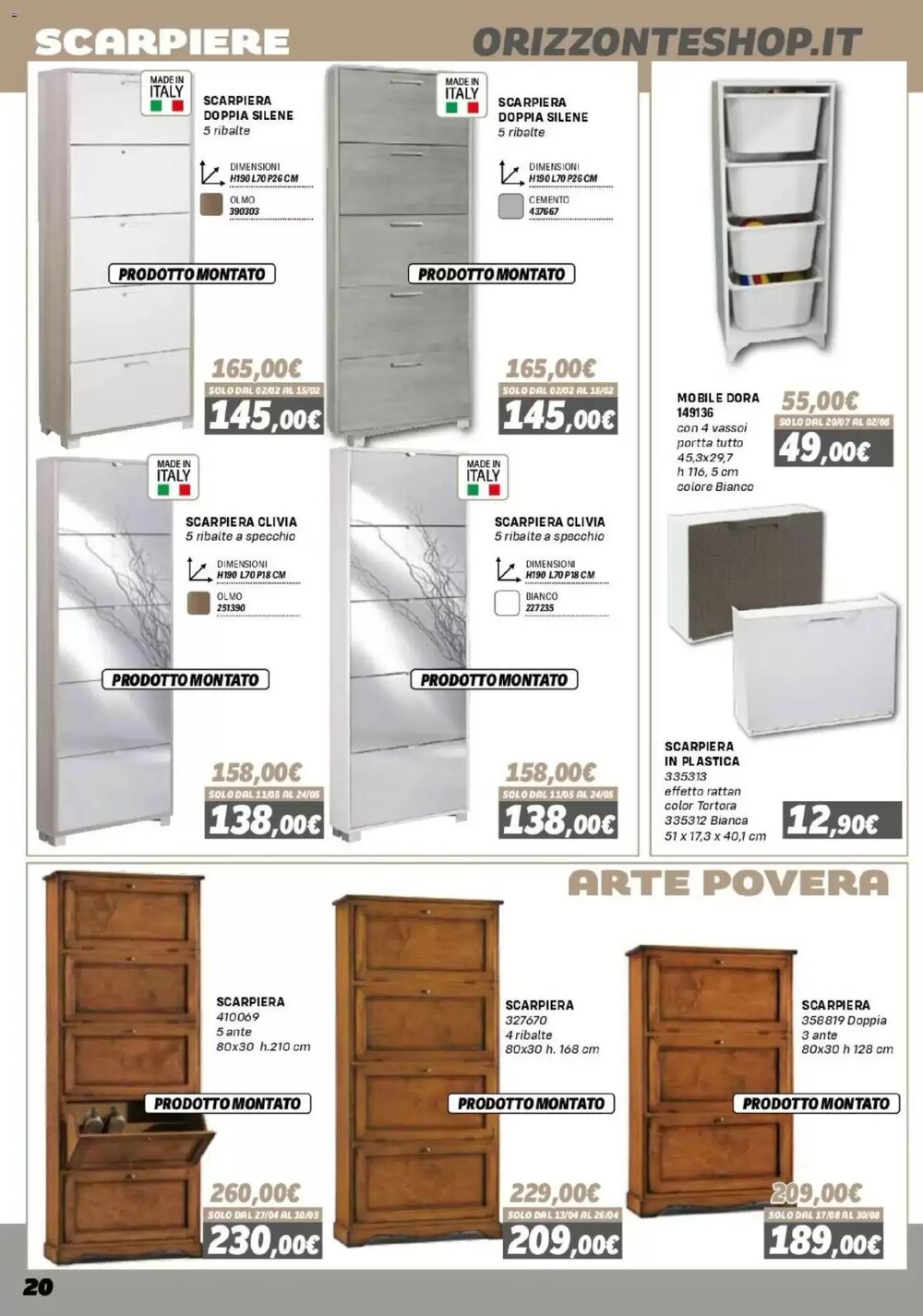 Volantino promozionale Orizzonte  valide dal 16/01/2026 - Pagina 20.