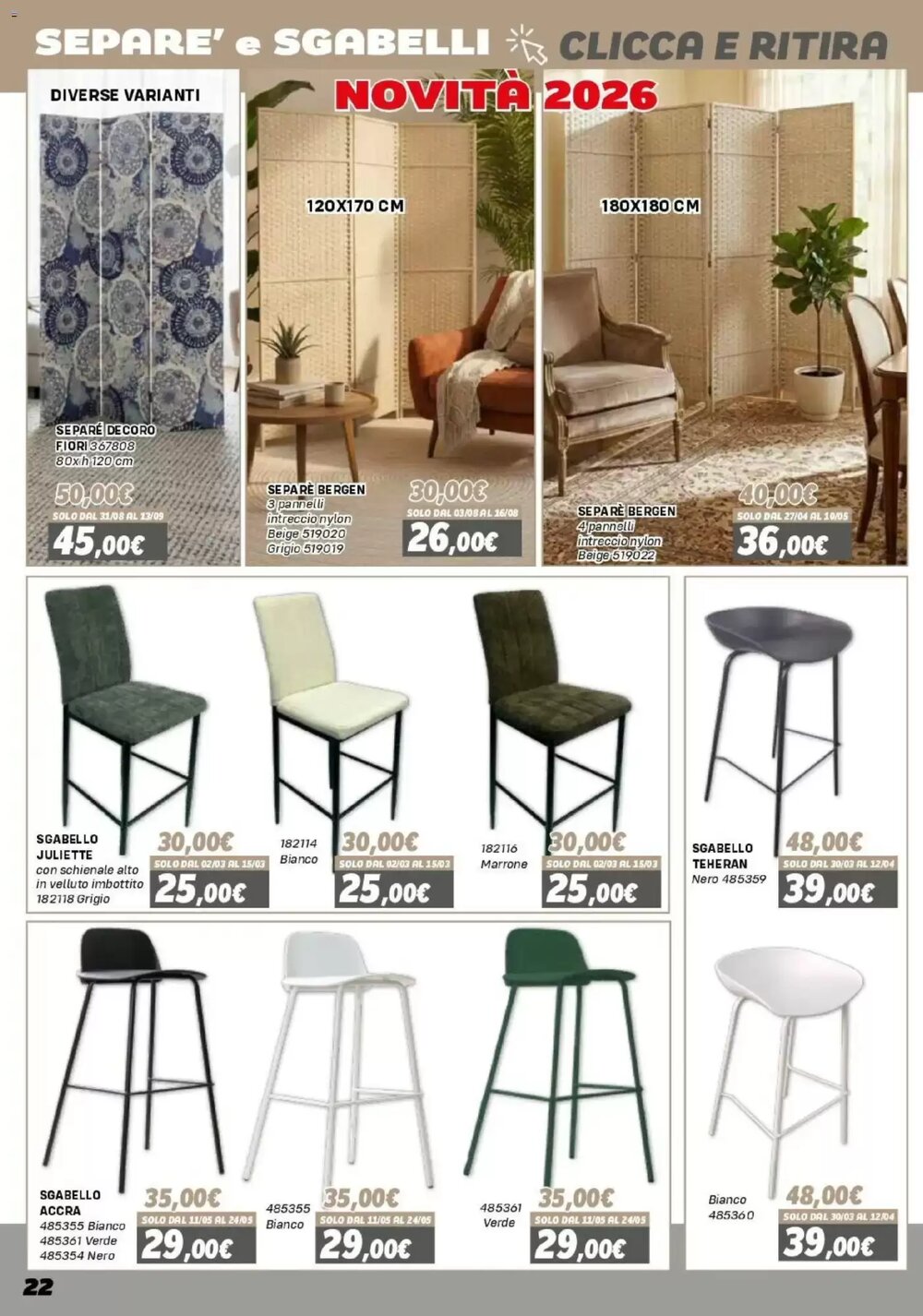 Volantino promozionale Orizzonte  valide dal 16/01/2026 - Pagina 22.