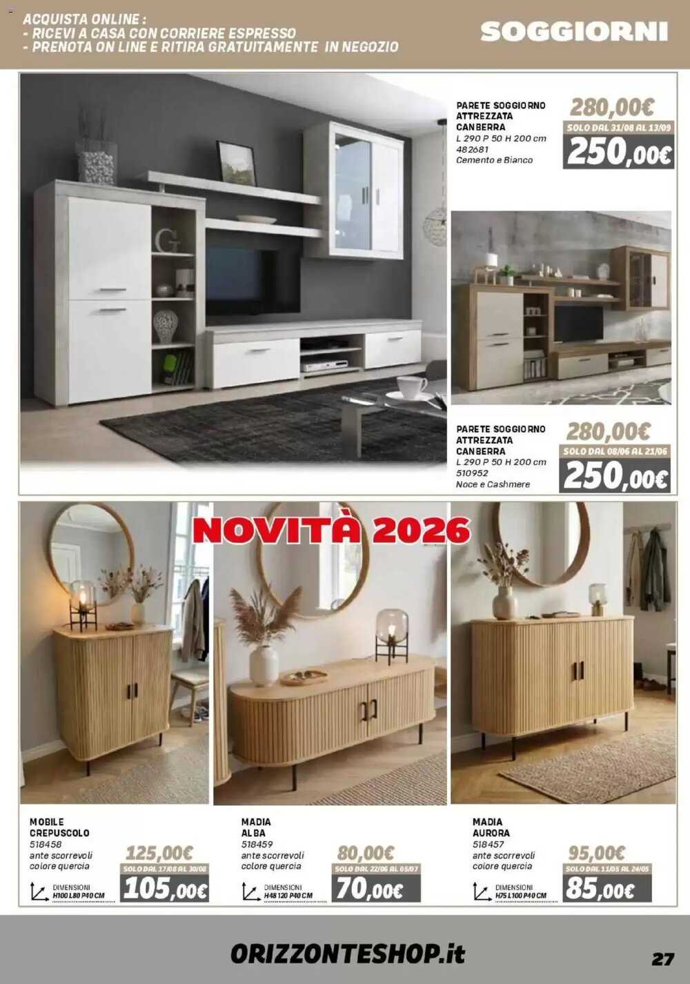 Volantino promozionale Orizzonte  valide dal 16/01/2026 - Pagina 27.