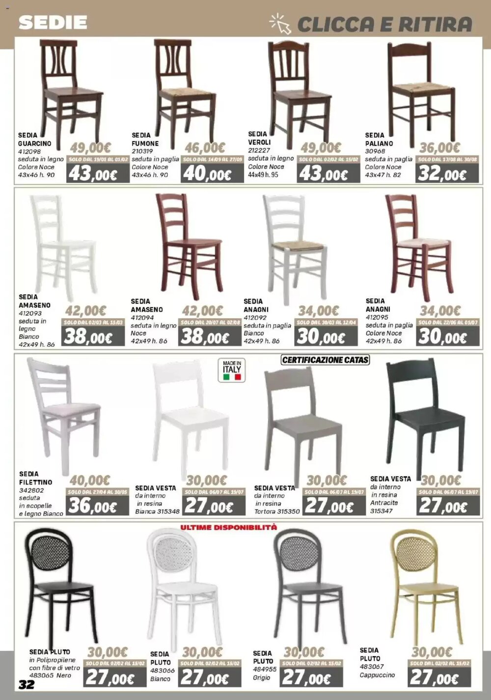 Volantino promozionale Orizzonte  valide dal 16/01/2026 - Pagina 32.